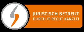 Juristisch Betreut durch IT-Recht Kanzlei